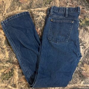 Wrangler Men's Slim Jeans - Classic Blue